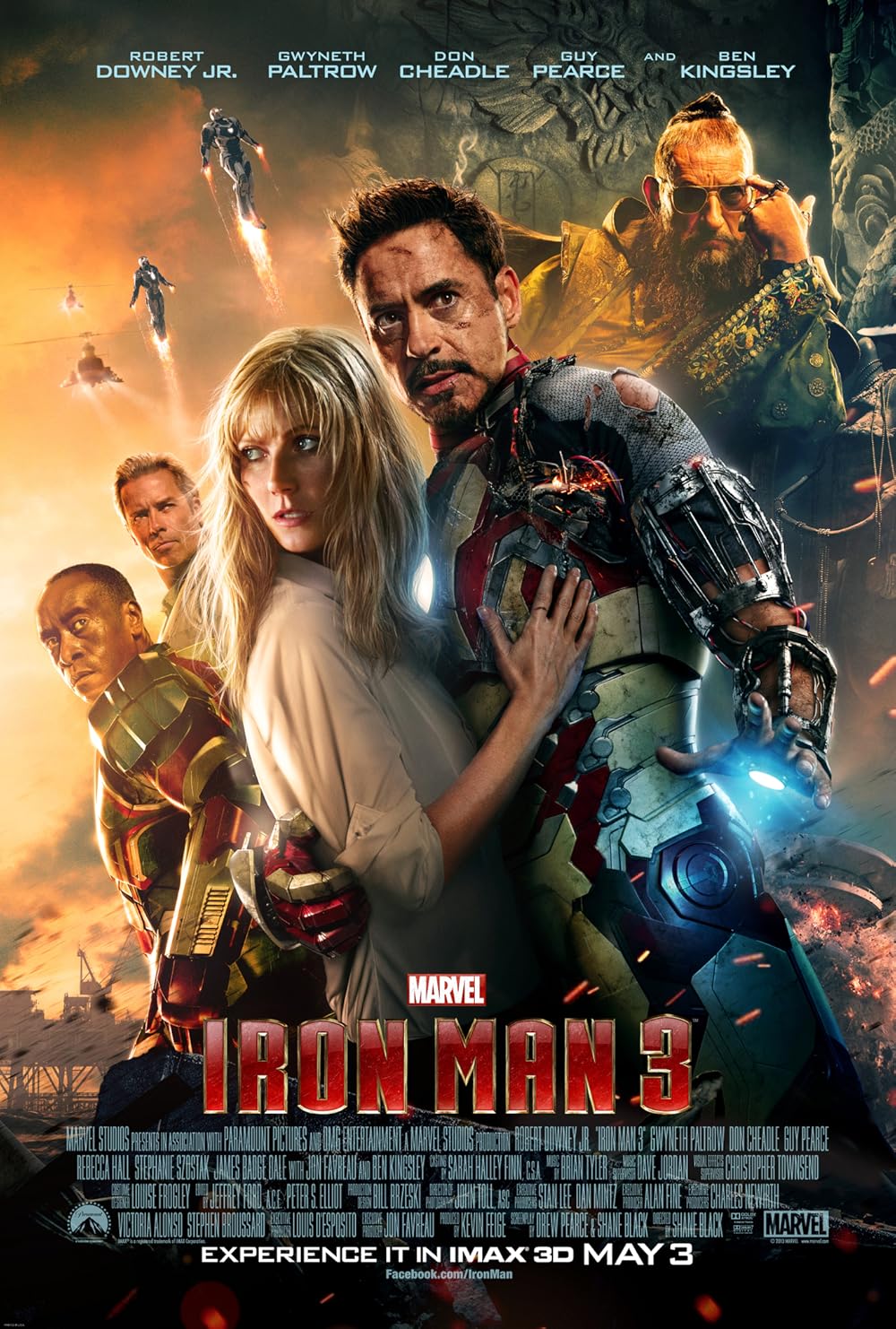 iron man 3 2013 poster Recently Read, Watched