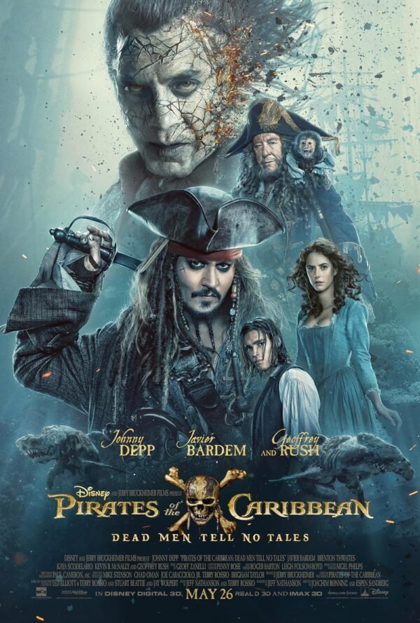 pirates carribean dead men 2017 poster Anxious April 2025: Consumption