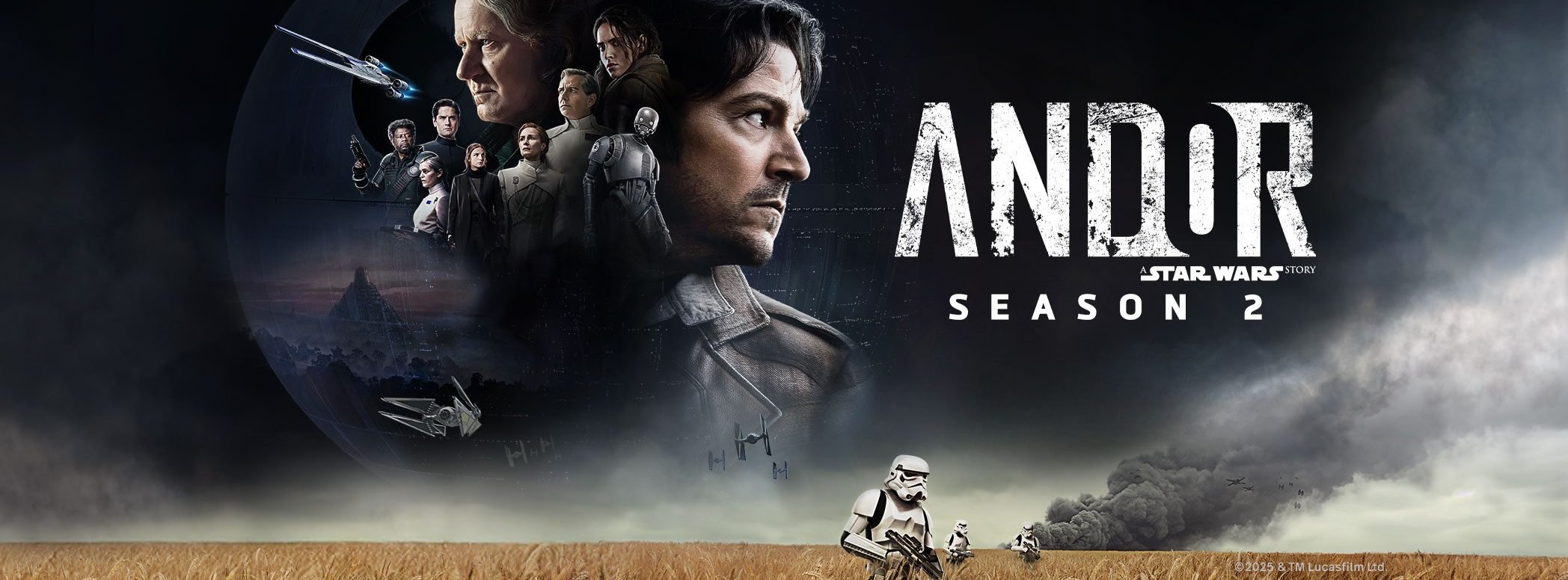 Poster for the 2nd season of the Disney/Star Wars series "Andor"