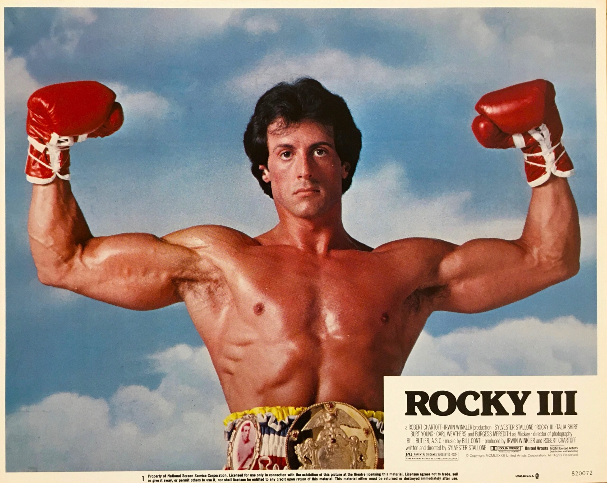 Rocky III 1982 poster 2 Hazy July & August 2025 Consumption