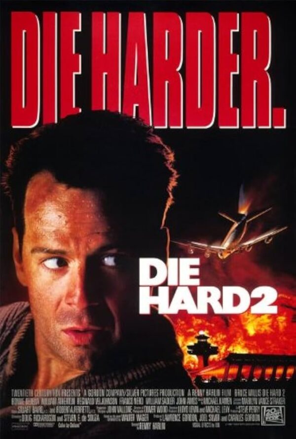 die hard 2 1990 poster September & October 2025