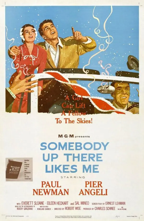 somebody up there likes me 1956 poster September & October 2025